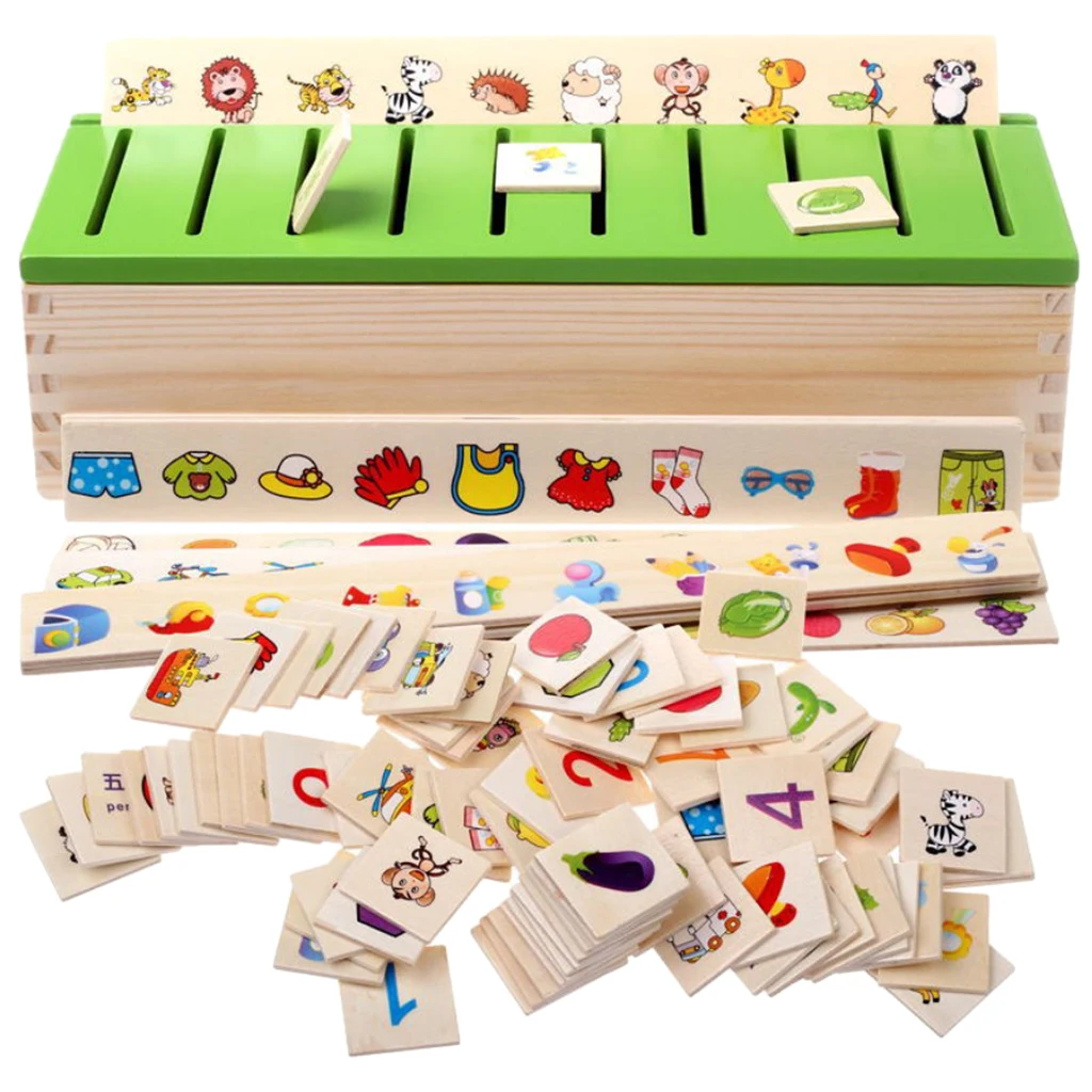 

Montessori Learning Material Grouping Sorting Toys For Preschool Kids