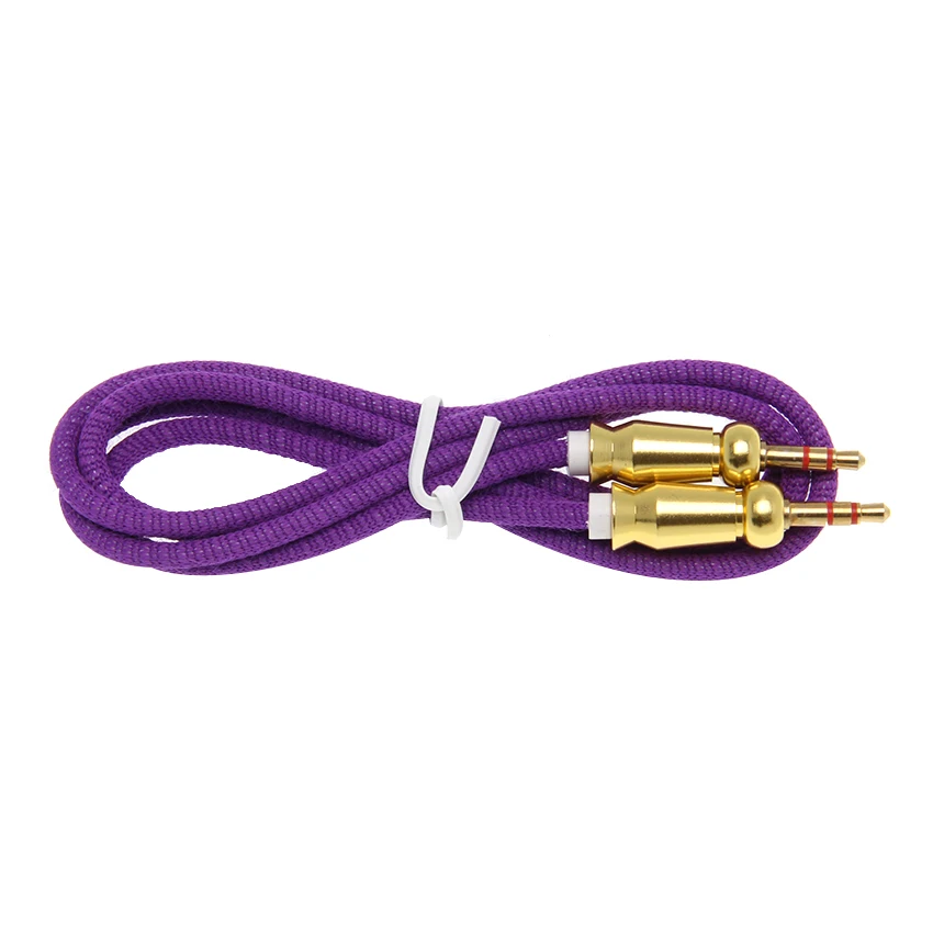 Многоцветный дополнительный разъем 3 5 мм Мужской аудио кабель Aux для iPhone