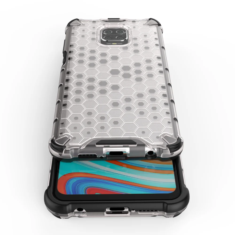 Роскошный бронированный чехол для телефона Xiaomi Redmi Note 9s прочный бампер