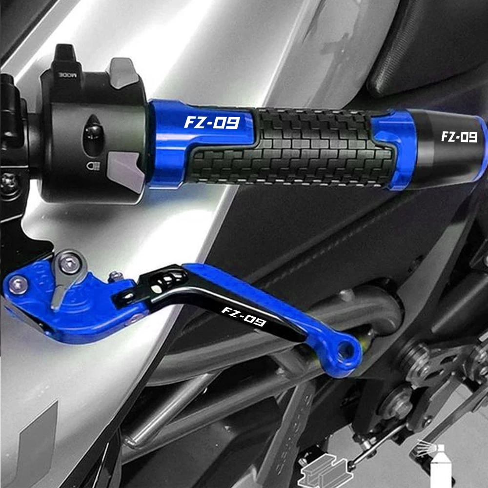 

Motorcycle 7/8'' 22mm Hand Handle Grips Handlebar Grip Ends Plug For YAMAHA FZ09 FJ09 FZ09 2013-2021 2018 2019 2020 FZ 09 MT-09