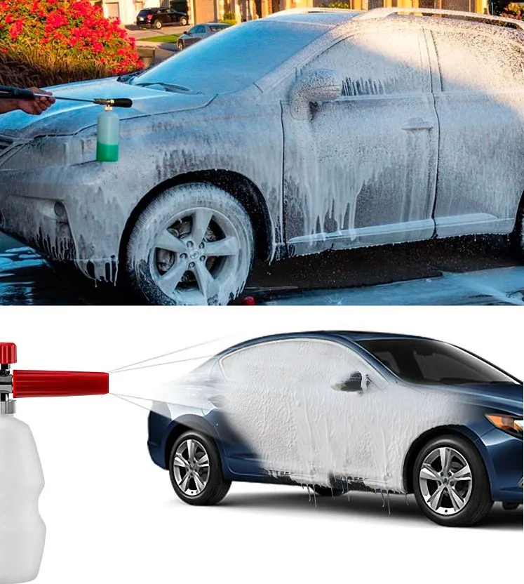 Пенная насадка для автомойки пенораспылитель шлангов моек высокого давления |