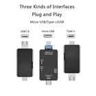 512 ГБ Совместимость нескольких Устройство чтения карт памяти OTG USB 2,0 TYPE-C Micro Usb-адаптер объектива для камер Micro SD TF двойной слот адаптеров для вспышки