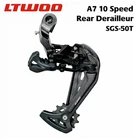 LTWOO A7 10 задний переключатель скорости, для горного велосипеда, совместим с DEORE