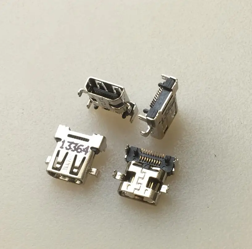 

For new micro HDMI female connector head a hd slot 19PPlatingPatch stitch small HDMI socket