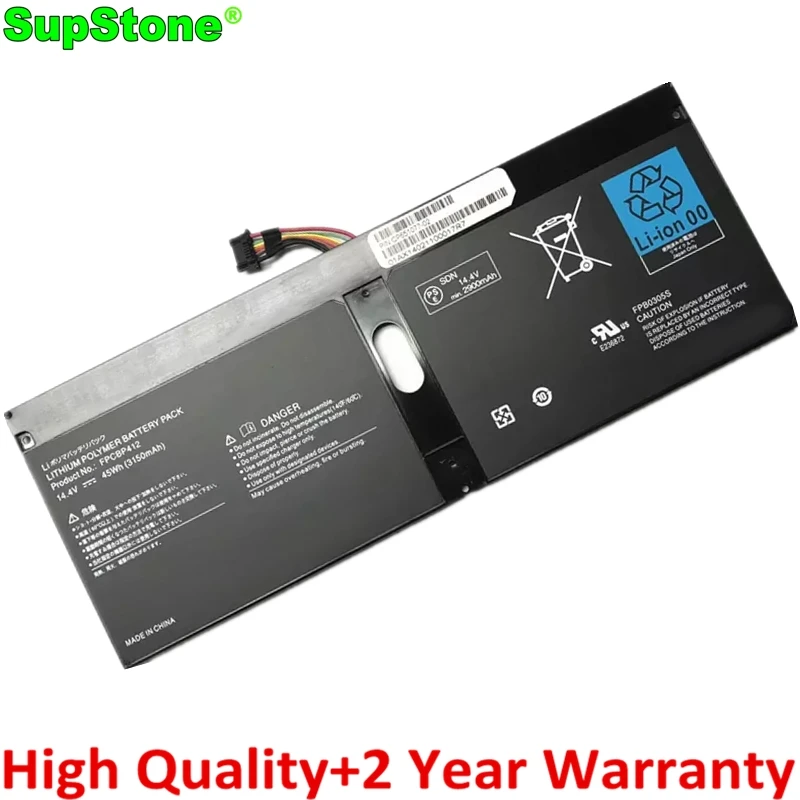 

SupStone FPCBP412 FPB0305S Laptop Battery For Fujitsu LifeBook U904 UH90/L U9040MXPB1DE,PR1DE,C1DE,A1DE U9040M75A1DE CP636960-01
