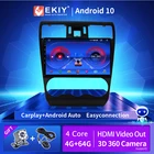 Автомагнитола 2DIN на Android для Subaru Forester 4 SJ 2012-2015, мультимедийный видеоплеер с DVD-плеером, навигацией, GPS, IPS, сенсорным экраном, аудио