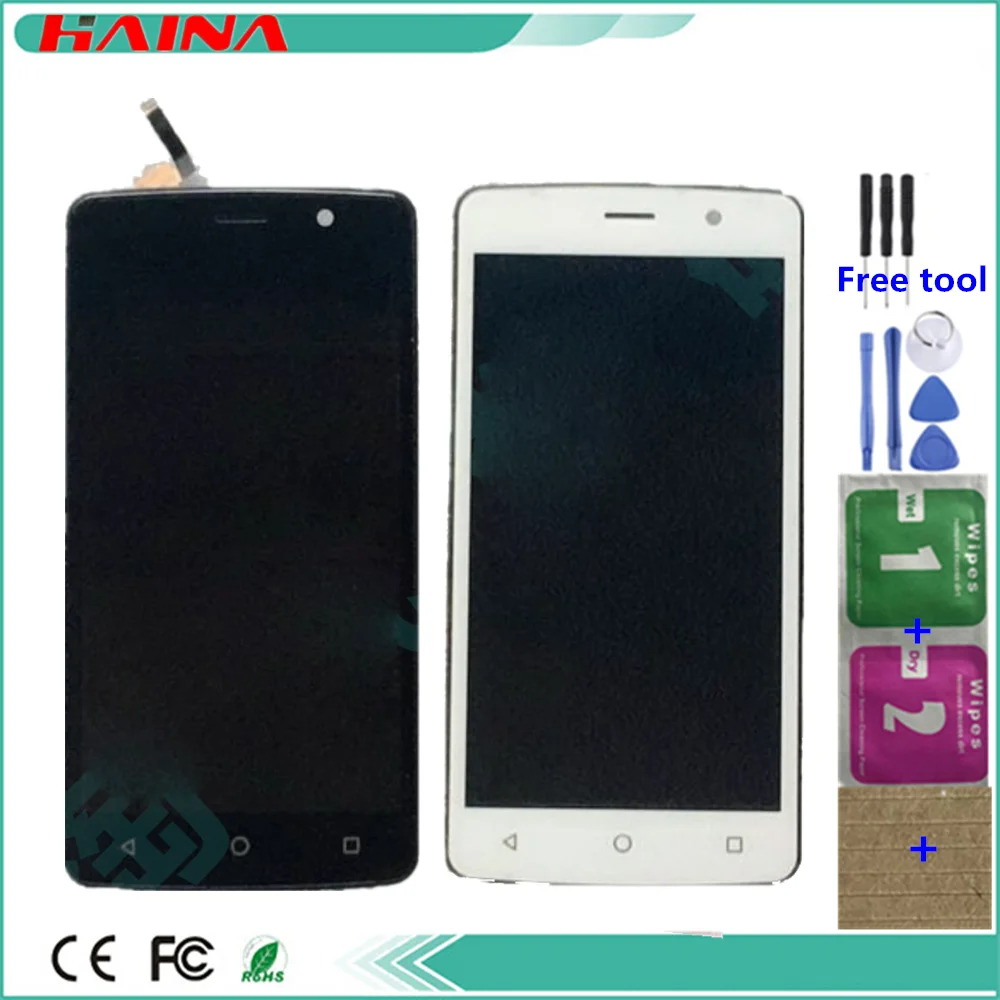 

Frame and Touch Panel + LCD For Dexp lxion ES750 Display+Touch Screen Digitizer Assembly Replacement Parts With frame