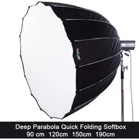 selens parabolic softbox with bowens mount hexadecagon deep parabola quick folding softbox for photo studio lighting flash light