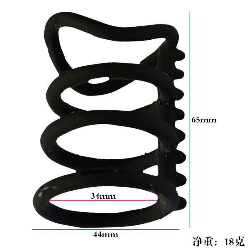 Кольца на пенис 4 в 1 Мужская силиконовая Задержка эякуляции тренажер для