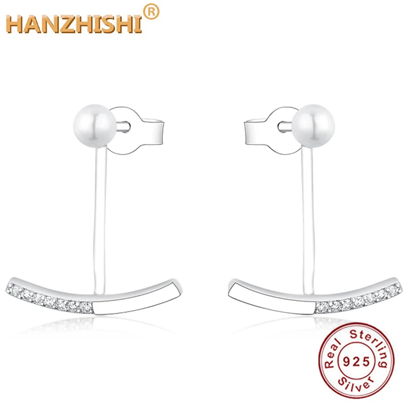 2020 горячая Распродажа модные серьги гвоздики из стерлингового серебра 925 пробы с