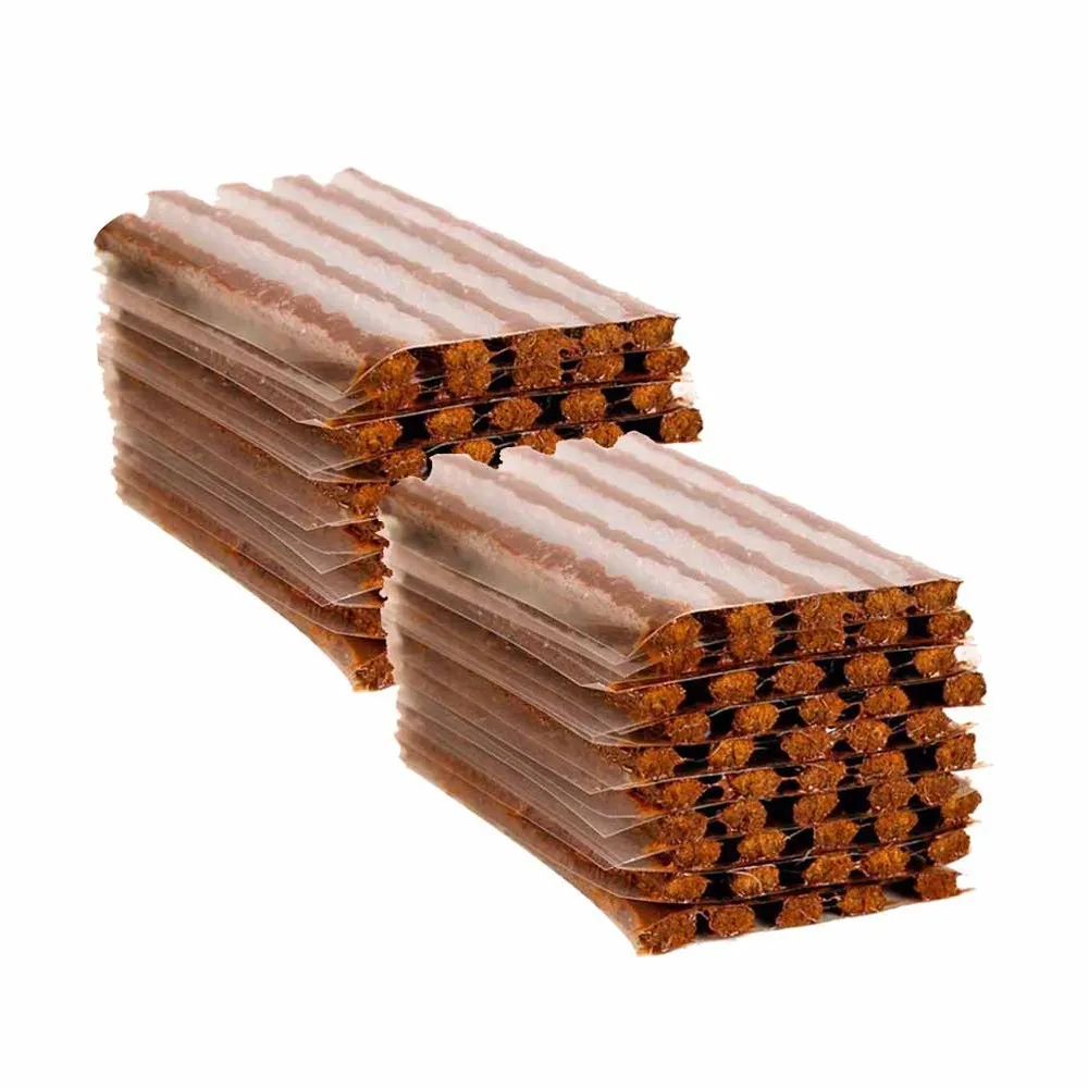 

60Pcs Car Tubeless Seal Strip Automotive Vacuum Wheels Tire Puncture Tape Auto Tire Repair Tools