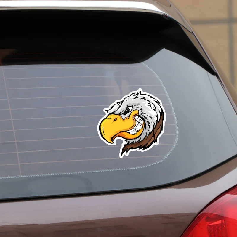 

Unique Eagle Car Sticker Car Window Decal High Quality Personalized Car Decal Color Sticker PVC Waterproof Decal, 13cm * 11cm