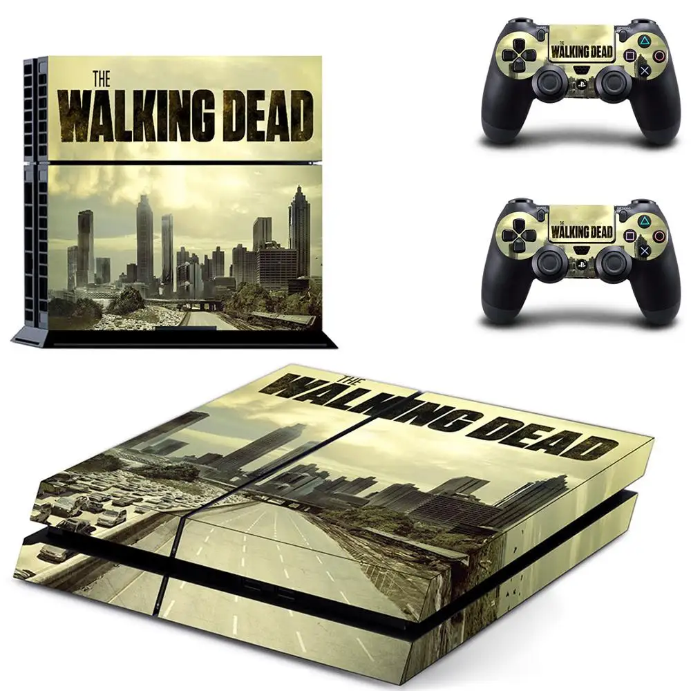 Наклейка s The Walking Dead наклейка для PS4 PS 4 Play station наклейки виниловые Pegatinas консоли