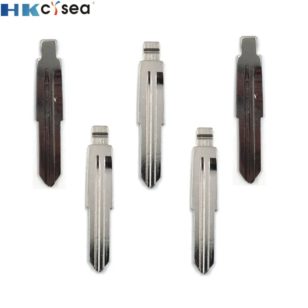 HKCYSEA KD #43 дистанционный неограненный пустой металлический тип лезвия T11 для Chery E5