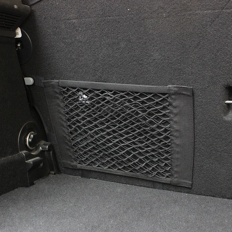 Автомобильный багажник сетка Сетчатая Сумка для хранения двери сиденья на