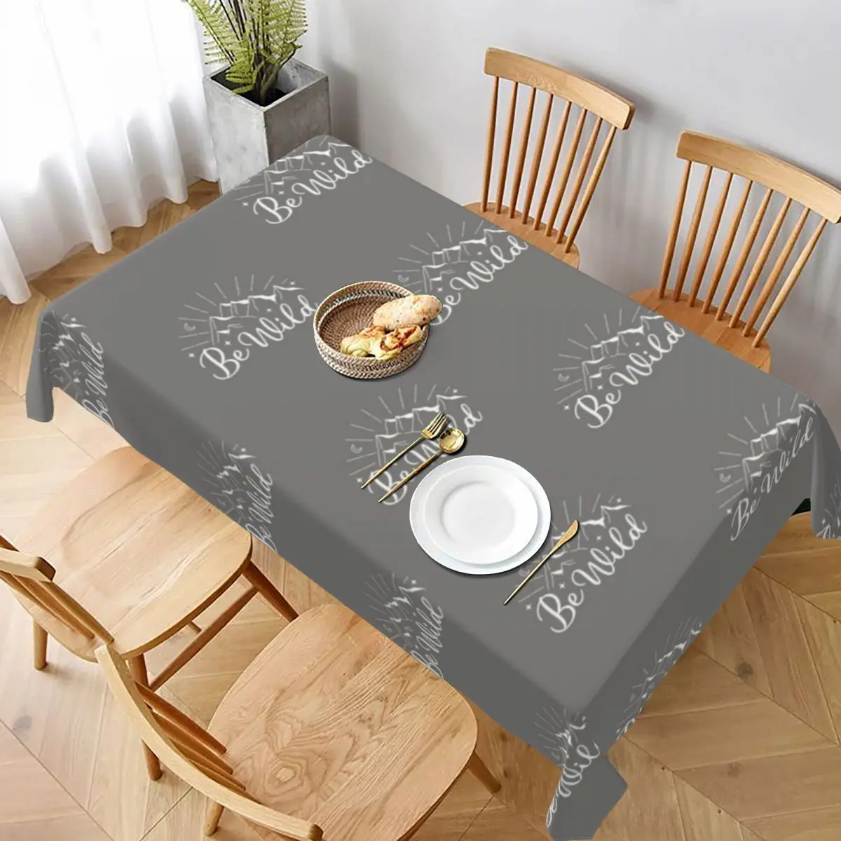 

Wanderlust скатерть Ретро Печатный стол из лайкры растягивающегося спандекса оптовая продажа защиты полиэстер Скатерти