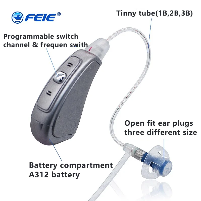 Слуховой аппарат Tinnitus Masker Усилители звука Цифровой РИК для прослушивания медико