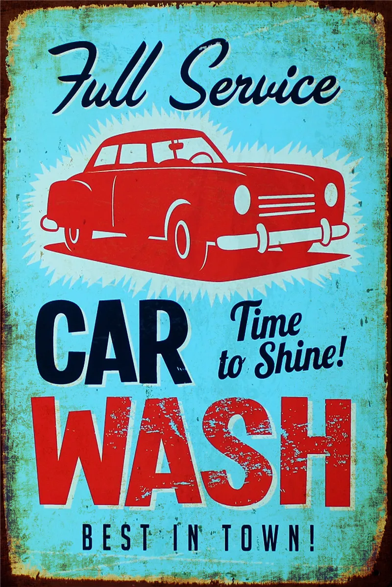 

Bus Decorative Posters on the Wall Supercar Metal Signs Antique Car Jeep Laundry Room Decor Taxi Restaurant Bedroom Decoration