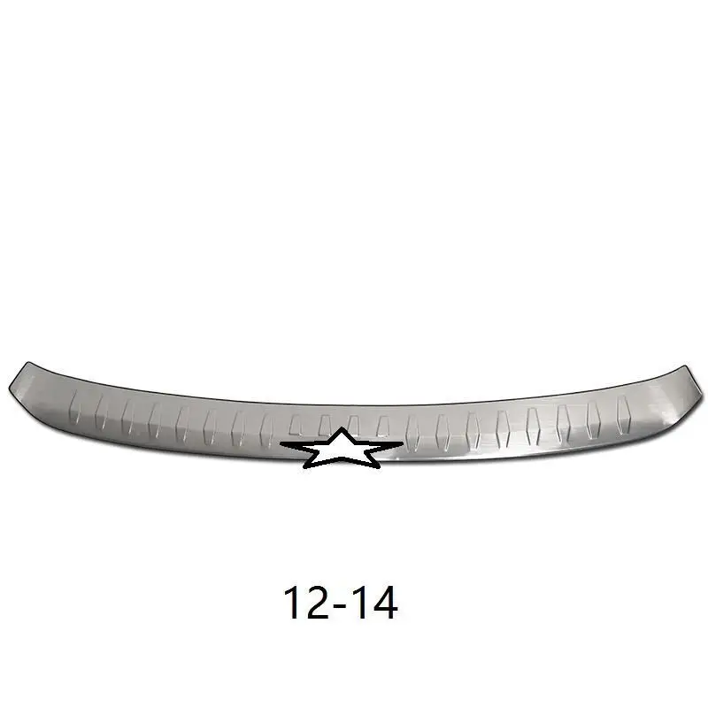 Автомобильный модифицированный хром авто багажник задние панели ножная педаль