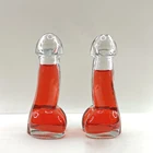 Уникальная Коктейльная бутылка для пениса, используемая в ночных клубах, барах, караоке и шоу-вечеринках, Подключаемая соломинка для предотвращения разбрызгивания алкоголя 2, 4, 6 шт.