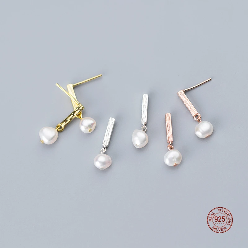 

Женские серьги-гвоздики из серебра 925 пробы, с жемчугом