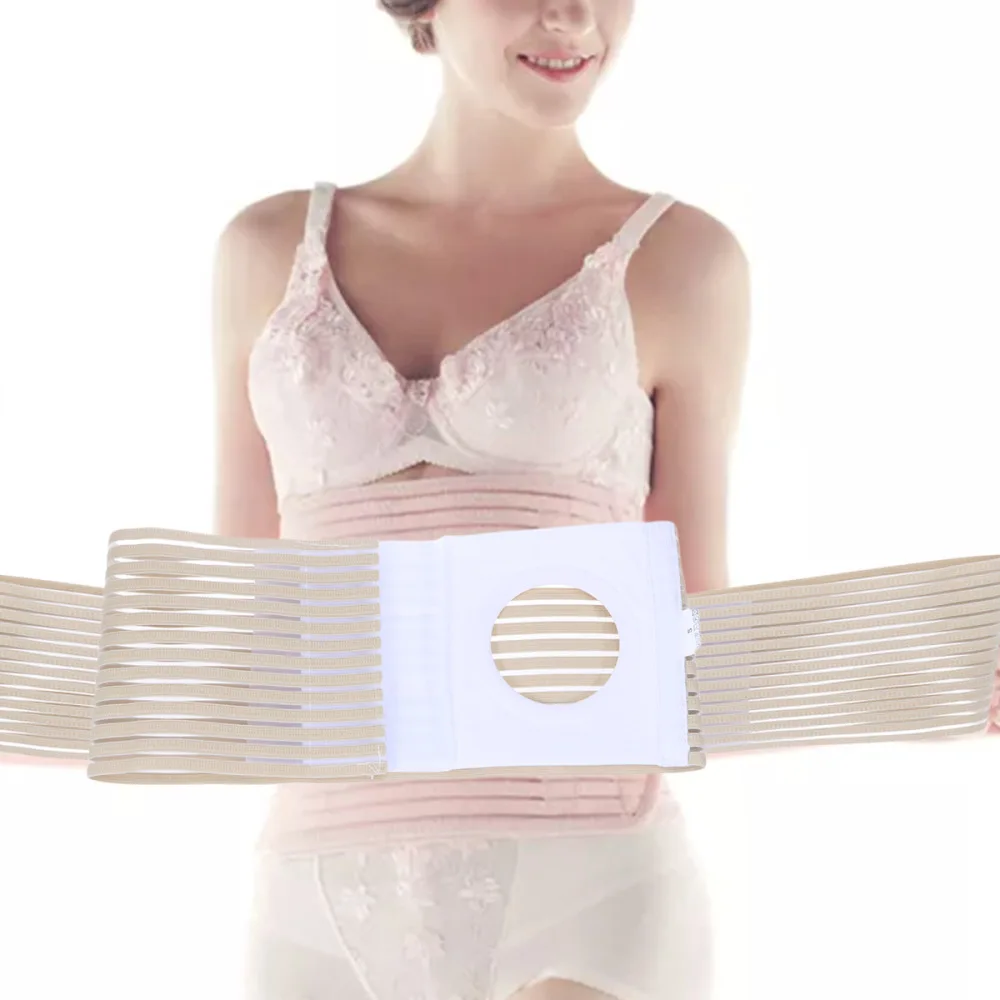

Fistulization Postoperation Fixable Bellyband Elastic Breathable Bellyband for Man Woman Male )