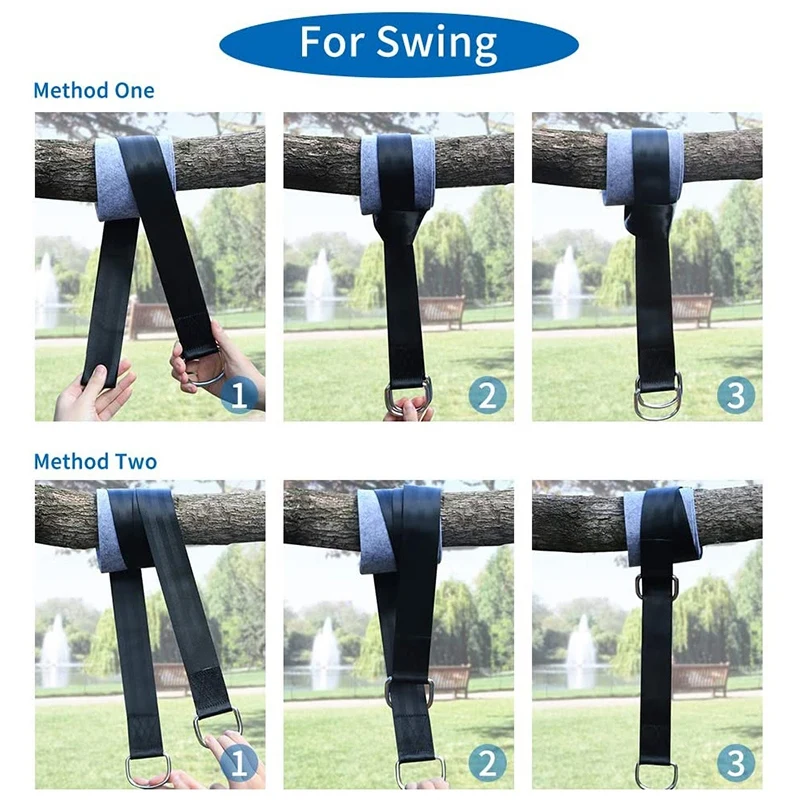 

Hammock Belt, Outdoor Hanging Swing 2X150CM for Hammock and Garden Swing