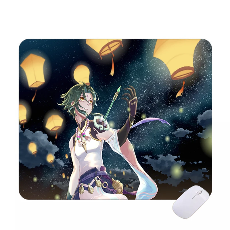 

Kawaii girl Genshin Impact Mouse Pad Anime Gaming Accessories Mausepad Gamer Small Carpet PC Desk Mat Keyboard DIY Mousepad