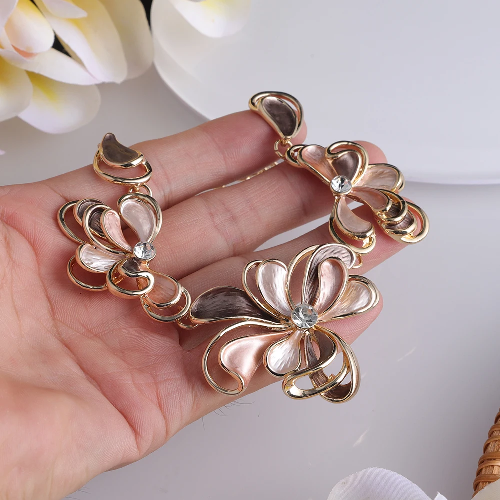 Наборы ожерелий MeiceM с розой для женщин Новое поступление 2021 ожерелья-подвески