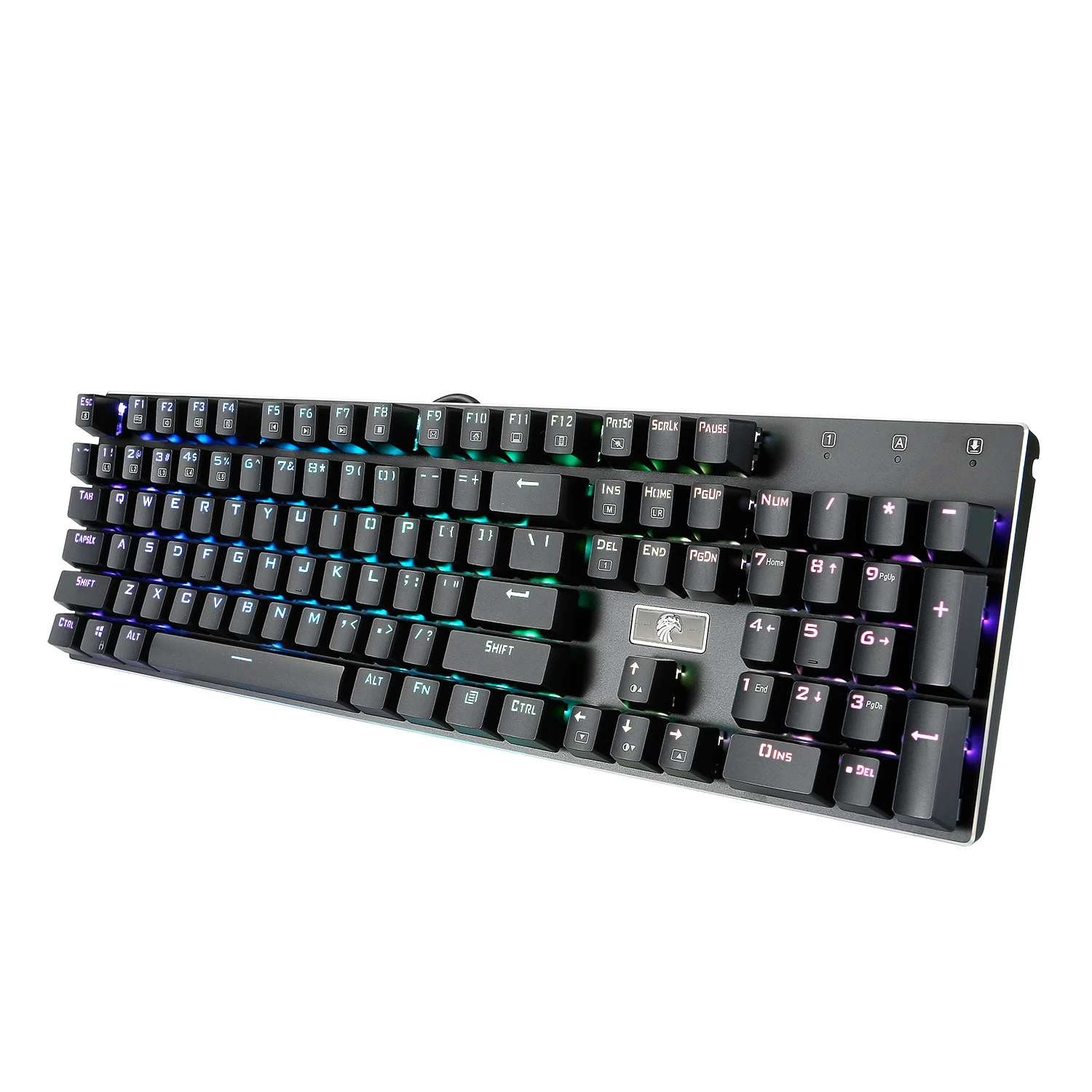 Z 88 RGB механическая клавиатура E Yooso 104 Anti Ghosting Outemu синий переключатели Алюминий