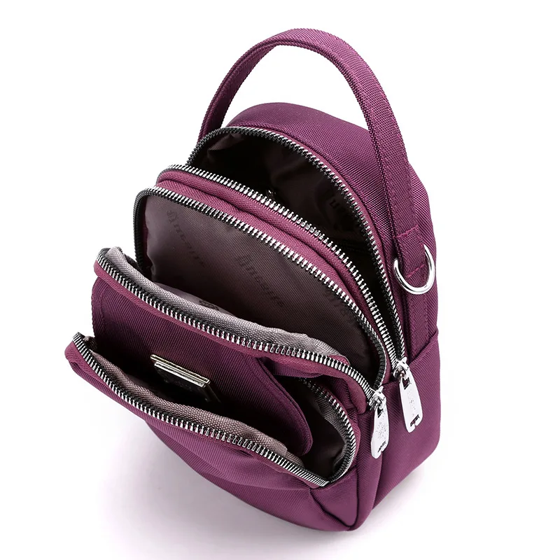 Fashion Women Crossbody Shoulder Bag Zipper Mobile Phone Flap Female Multifunction Mini Handbag Shopping Coin Purse