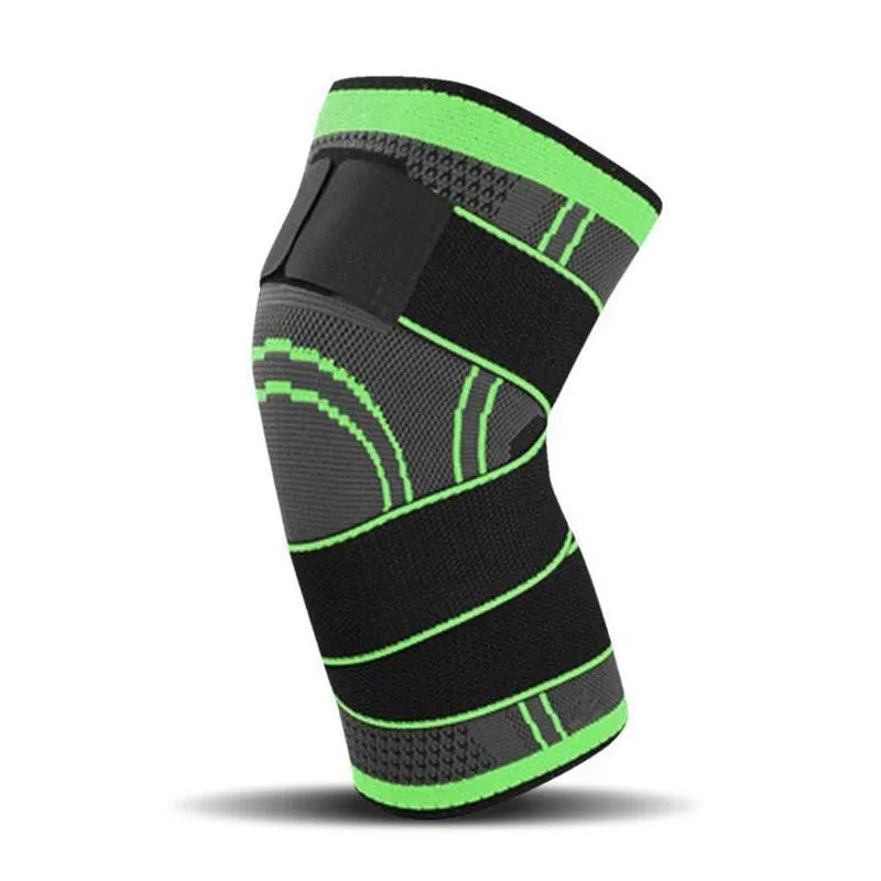 

2020 Knee Support Professional Protective Sports Knee Brace Breathable Bandage Pad Support Knee Cycling Tennis Belt Basketb C9E1