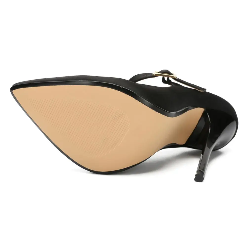 Туфли LLXF женские на шпильке 14 см пикантные сандалии высокий тонкий каблук с