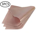 3 шт.компл. многоразовый устойчивый коврик для выпечки, лист, маслостойкая бумага, инструмент для выпечки, антипригарный, отправка в рулоне