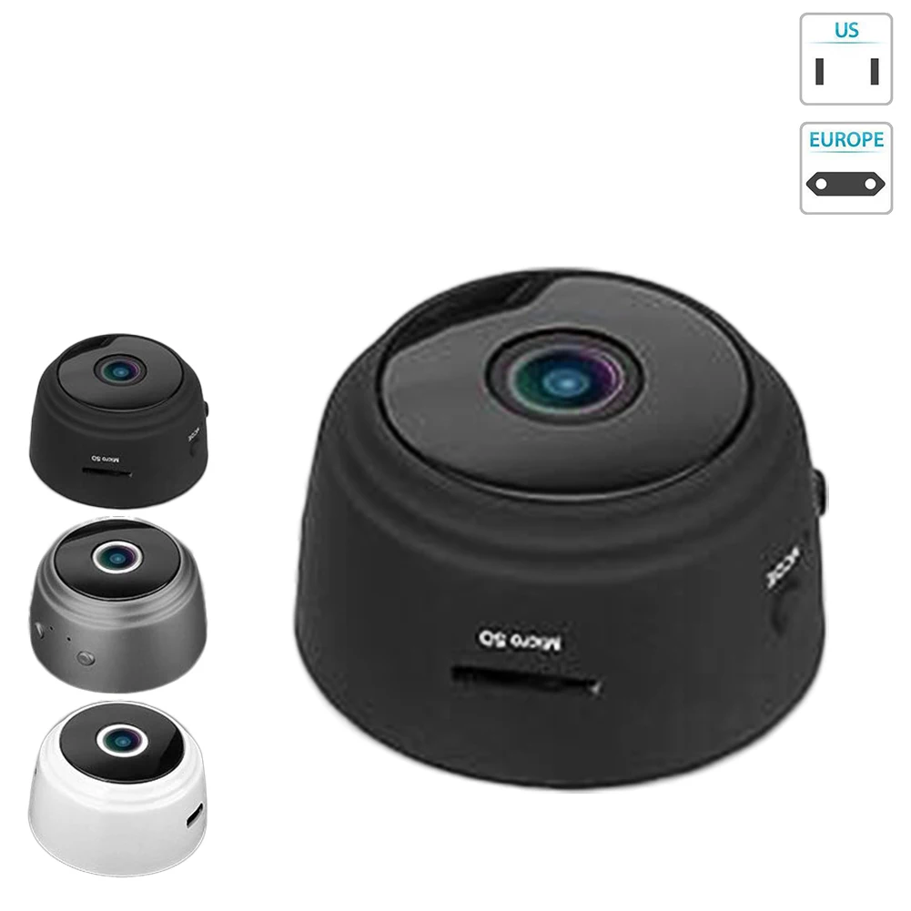 Беспроводная мини камера DV HD 1080P Wi Fi IP ИК ночного видения Wifi A9 камера|Комнатный