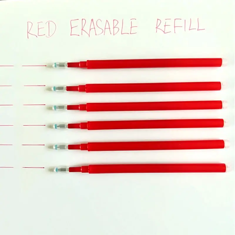 Офисные и школьные канцелярские принадлежности сменная ручка 0 7 мм красная