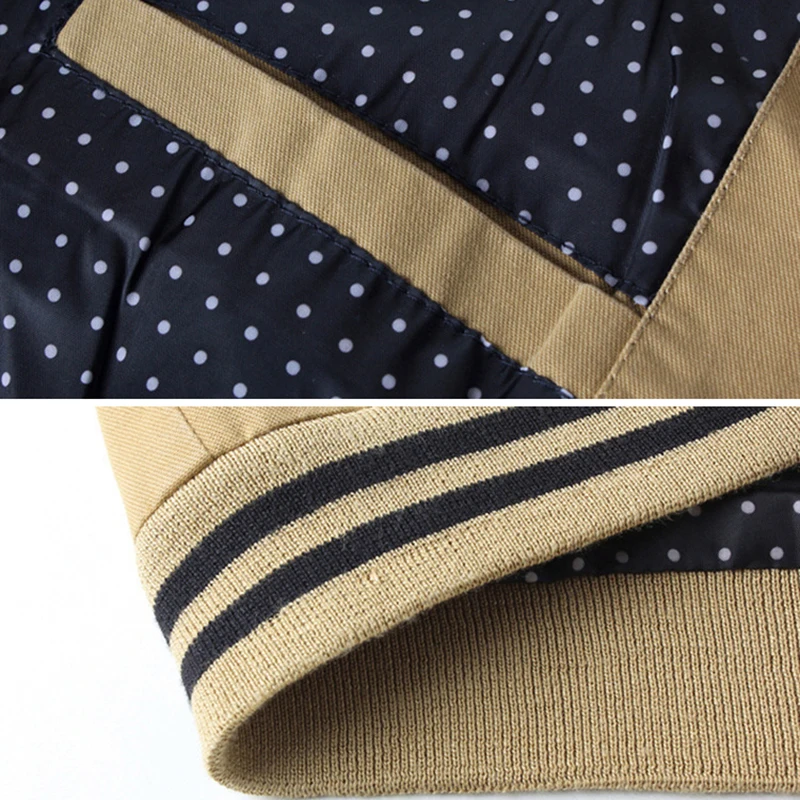 

Spring and Autumn Solid Color Jackets for Men Cotton and Polyester Casual Coat Stand Collar Slim