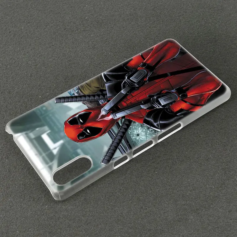 Дэдпул из Вселенной Марвел жесткий чехол для Sony Xperia L1 L2 L3 X XA XA1 XA2 XA3 ультра 10 плюс E5 XZ XZ1 XZ2 компактный XZ3 XZ5 2 20 крышка