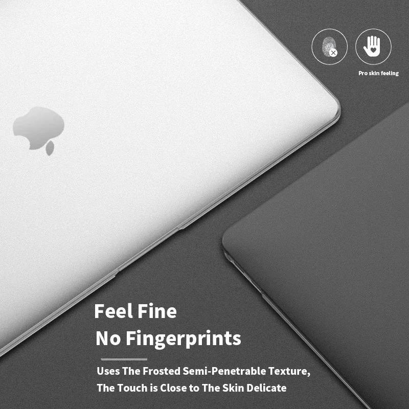 Новый матовый чехол для ноутбука Apple MacBook Air Pro 13 3 15 12 дюймов новый Pro13 A1932 A1989 с