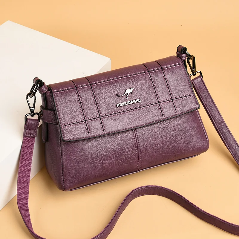 

Chu JJ Casual Flap Bag Women High Quality Women's Genuine Leather Handbags Shoulder CrossBody Bags For Women Bolsas Feminina