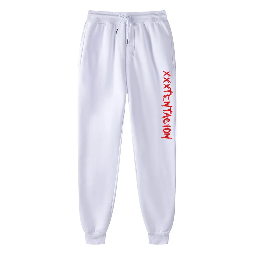 

XXX Tentacion Embossing Men's Trousers 2021 New Sports Style Streetwear Joggers Pants Men Casual Sweatpants Track Pants