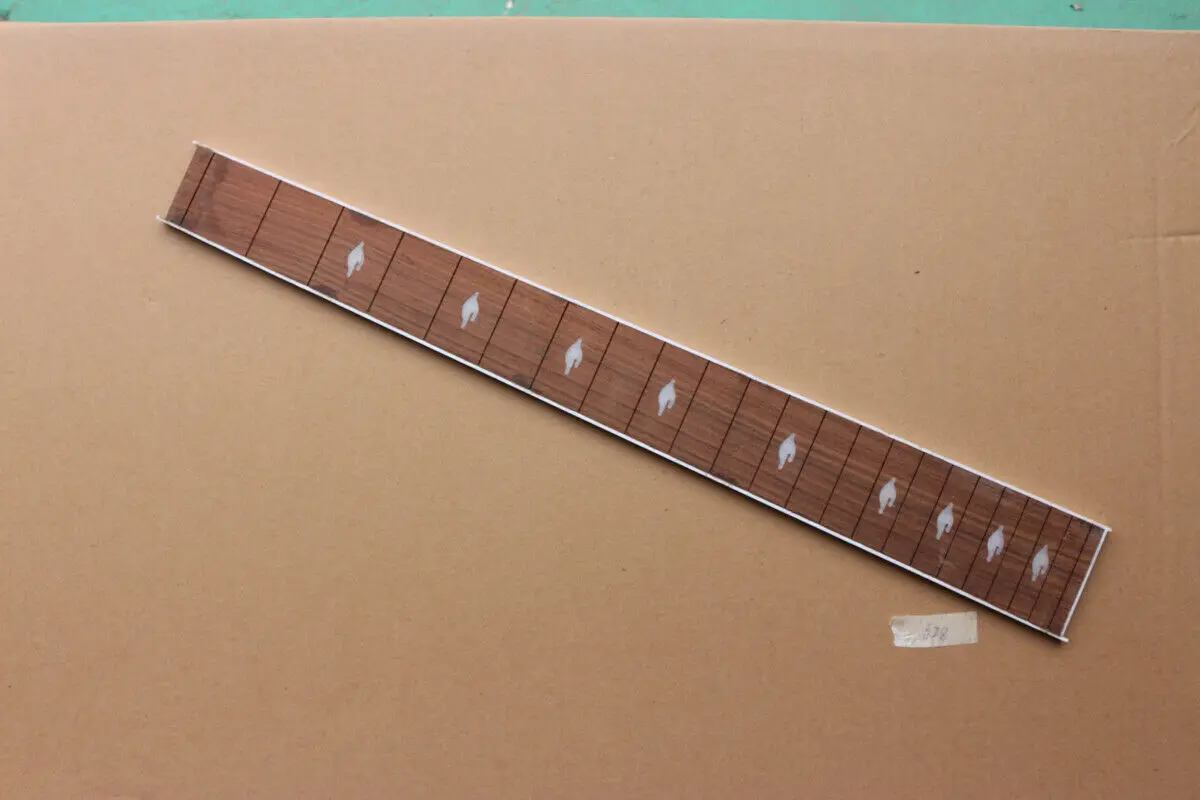 

Rosewood guitar fretboard 22Fret 24.75inch DIY electric guitar white Bird Inlay