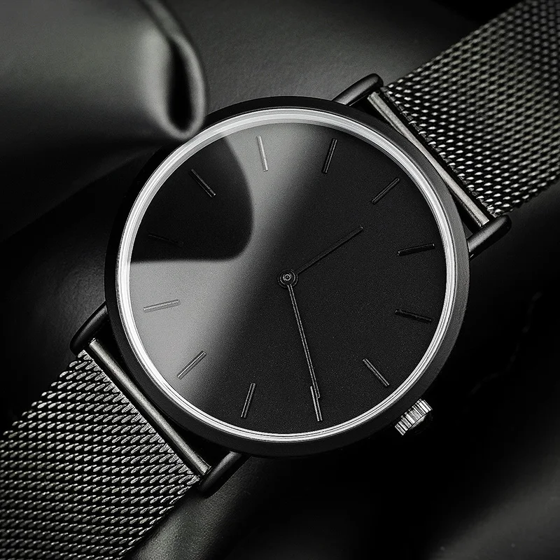 

Enmex cool design men wristwatch Brief vogue simple stylish Mystiqu two hands simple brief face quartz clock fashion watch