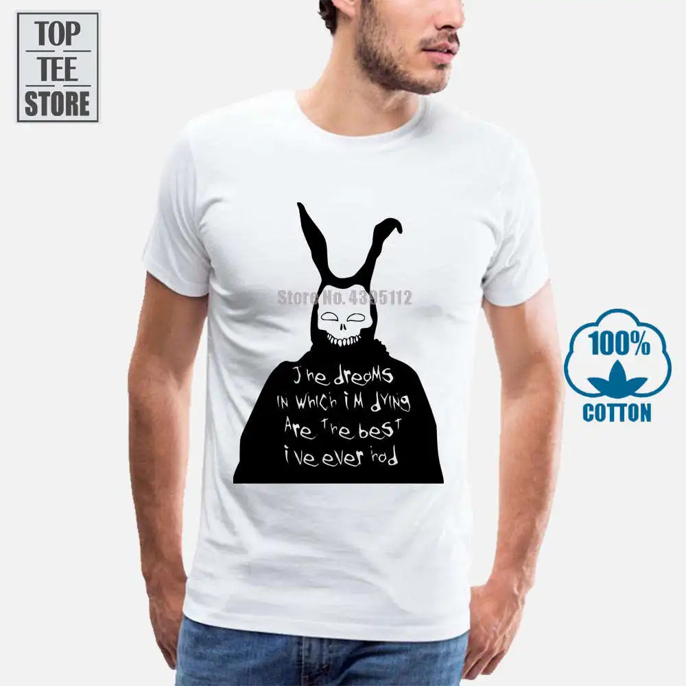2017 Мужская футболка Donnie Darko-Frank Rabbit All с 3D принтом мужские футболки из 100% хлопка