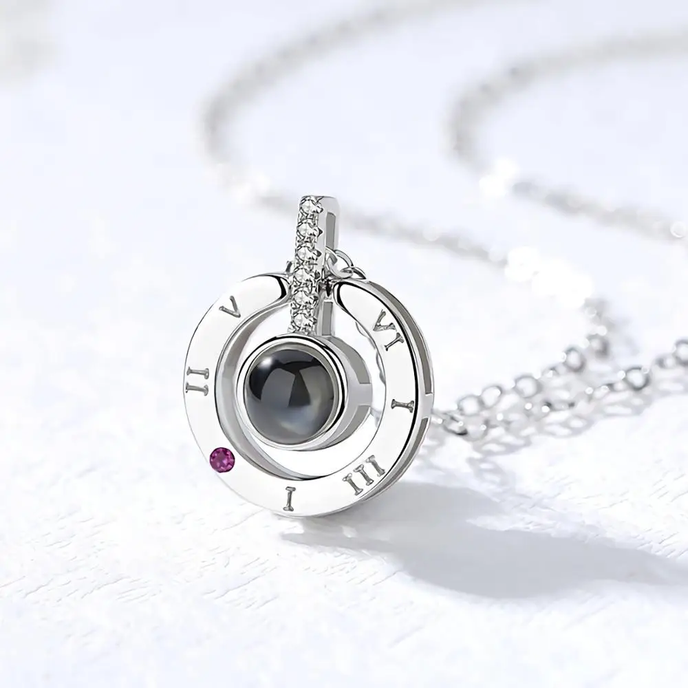 Розовое золото серебро письмо ожерелье 100 языков я люблю тебя s подвески для