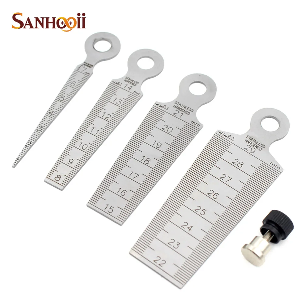 Нержавеющая сталь 1 29 мм метрический конический манометр апертура весы