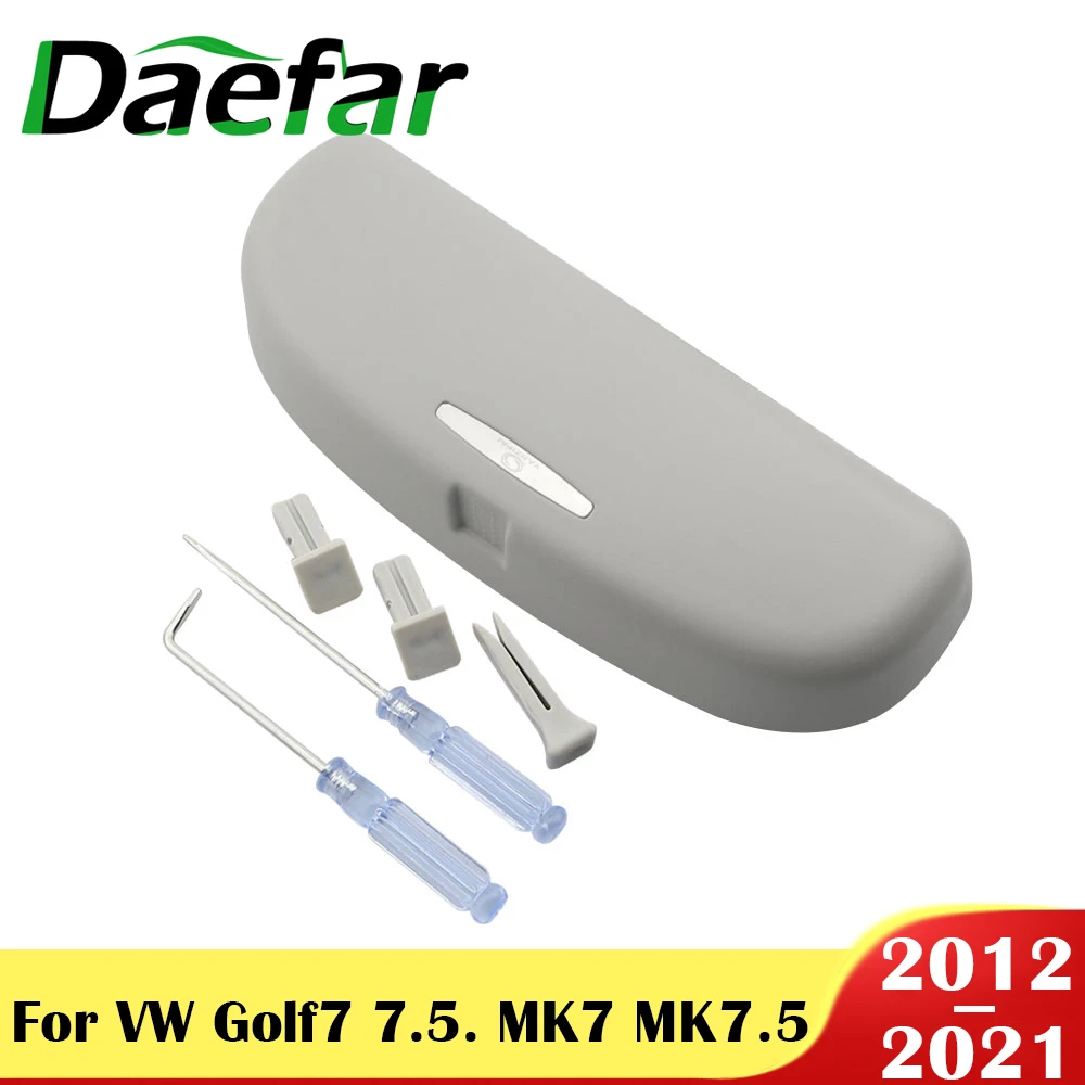 Автомобильный контейнер для очков Daefar из АБС-пластика держатель Volkswagen VW Golf7 Golf 7 5.