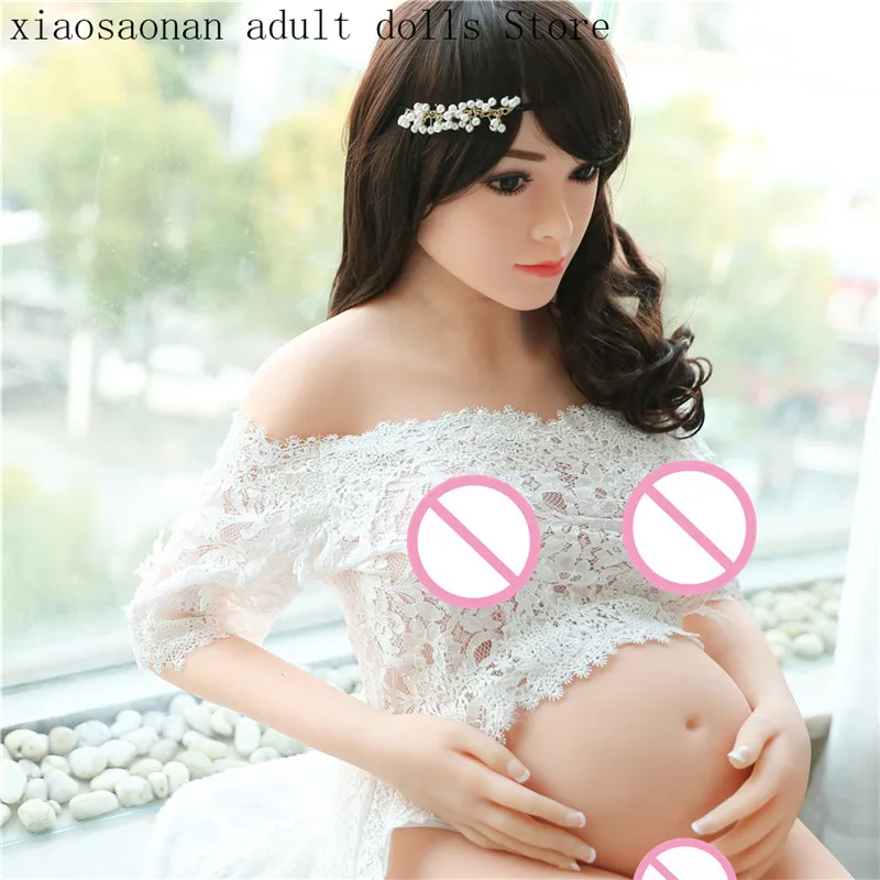 Sex Dolls 155cm tpe Silicone Pregnant Woman Love Doll Real with Customize Options for Adult Men Masturbation |