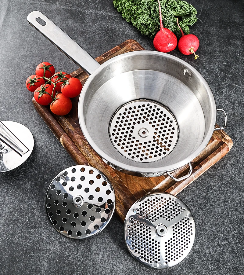 Spice mill Set Pepper Salt garlic Grinder Masher Stainless Steel Fruits Pressing Tool Food Mashing Utensil Kitchen Supplies | Дом и сад