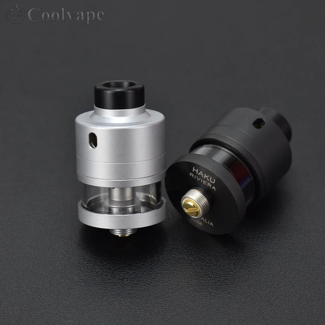 SXK Haku Riviera RDTA Atomizer 22mm 316SS Rebuildable Drops 